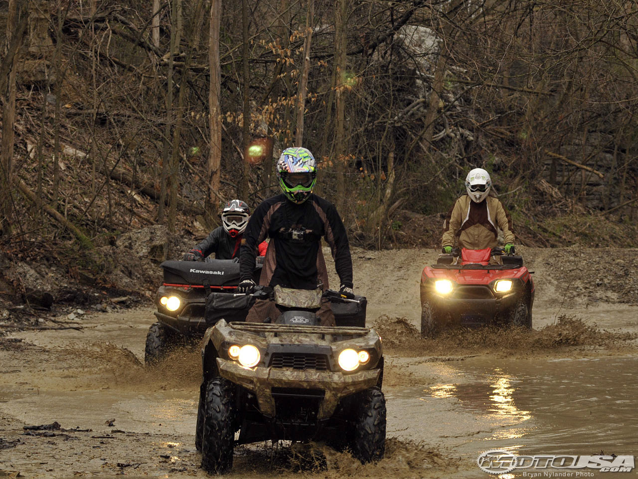 2009款川崎Brute Force 650 4x4i摩托车图片3