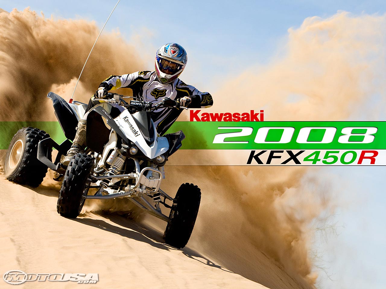 2008款川崎KFX450R摩托车图片1