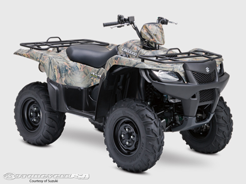 款铃木KingQuad 400FSi Camo摩托车图片4