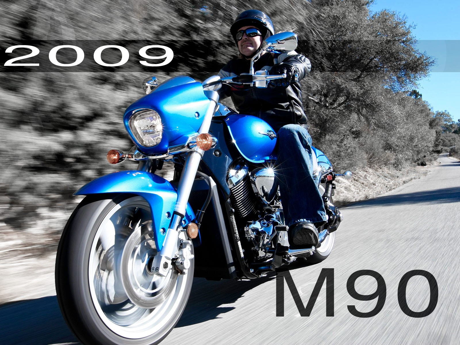 2009款铃木M90摩托车图片1