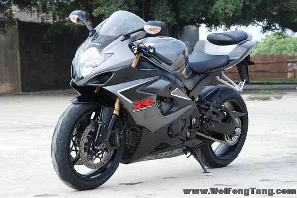 06年 SUZUKI 灰色公路雄霸 GSX-R1000 大R K6 吉村碳钎排气 GSX-R1000图片 2