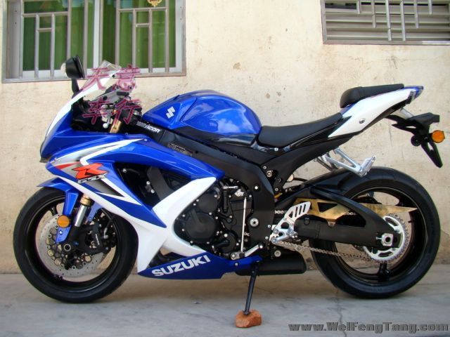 现货销售2008年 SUZUKI GSX-R600 【蓝色】 图片 0