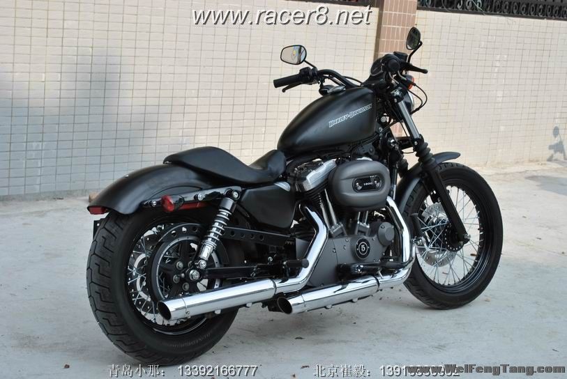 《美国哈雷》2007款 气派独特 Harley Davidson XL1200N 黑色 Sportster 1200 Nightster - XL1200N图片 2