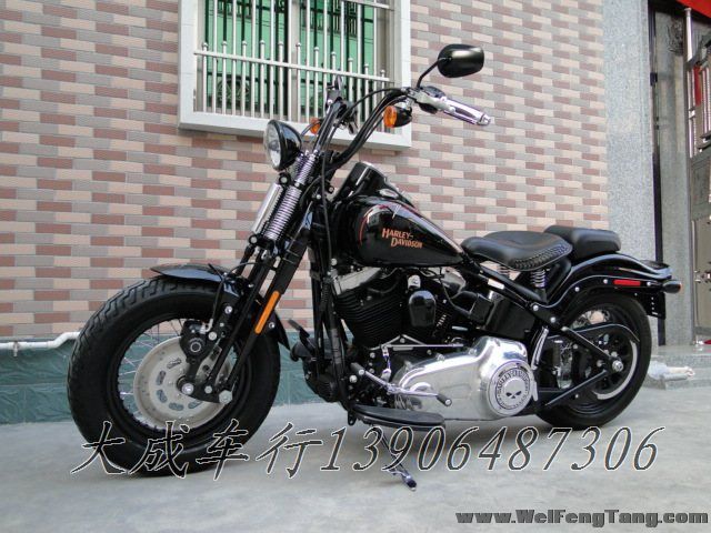 【二手哈雷太子】2010年5月哈雷--戴维森FLSTSB SOFTAIL®CROSS BONES大弹簧 Softail Cross Bones - FLSTSB图片 1