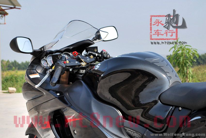 现货销售：2008铃木GSX1300R K8隼 黑色 Hayabusa图片 2