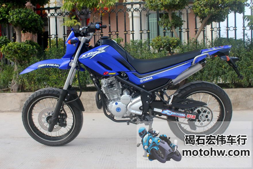 现货出售 06年雅马哈XT250X 公路版 蓝色 图片 1