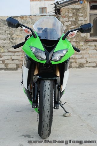 09年 Kawasaki 绿色机器忍者 ZX-10R 漂亮货色 图片 1