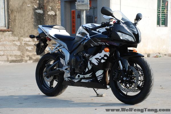 07年 HONDA 白黑迷你版花 CBR600RR F5 图片 0