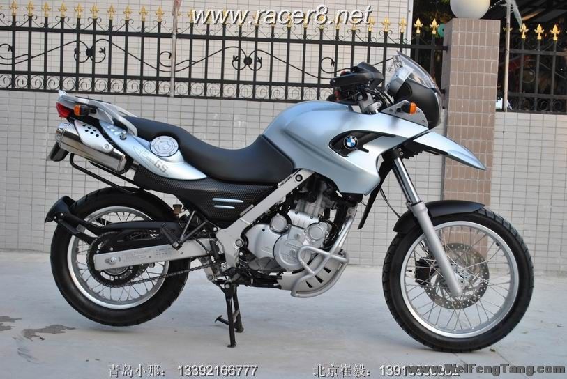 《宝马拉力》2007款 新款双点火 BMW F650 GS 蓝色 图片 1