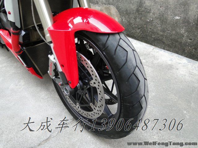 【二手杜卡迪街车】09年杜卡迪暴力街车红色Ducati StreetFighter 1100 街霸 Monster 1100图片 2
