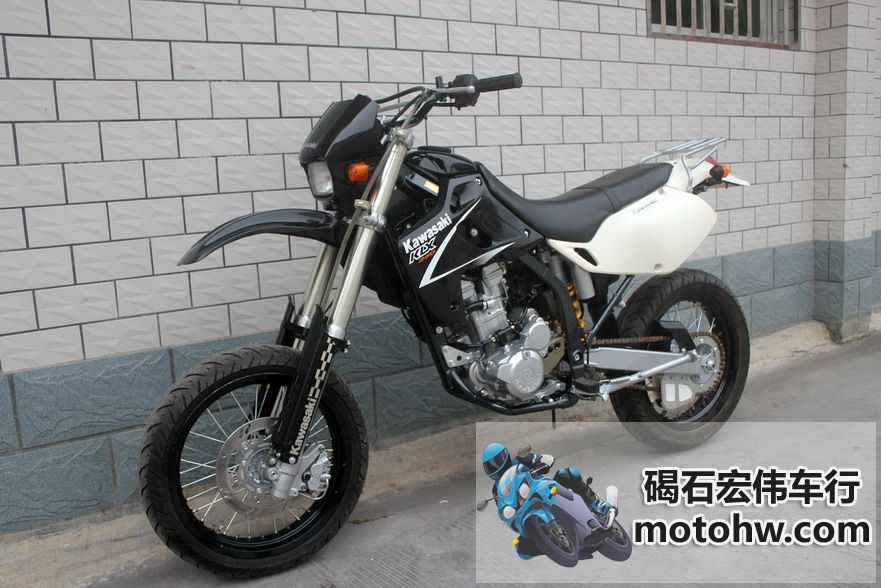 现货出售 01年川崎KLX-250 滑胎版 KLX250S图片 2