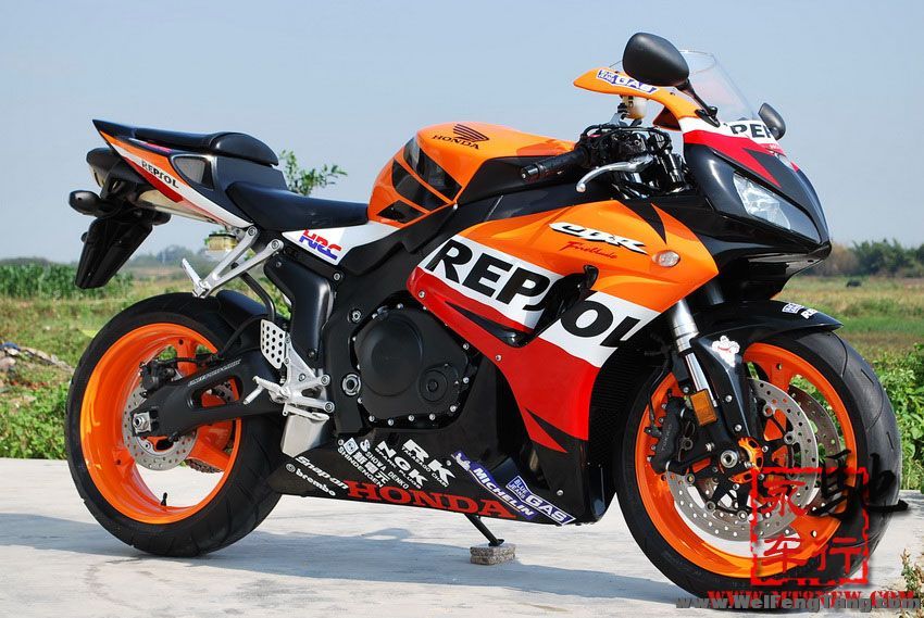 2007年本田cbr1000 rr 威爽版花 永驰重型机车行2012.12现货