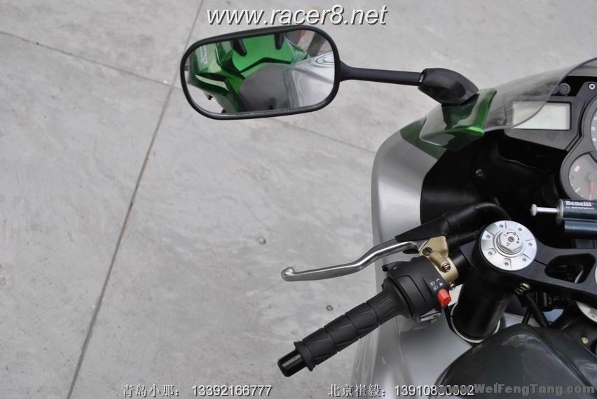 《贝乃利》2009款 个性十足跑车 龙卷风Benelli 1130 绿银色 图片 2