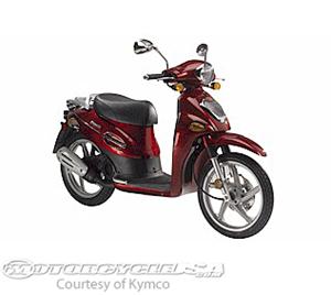 2011款光阳People 50摩托车